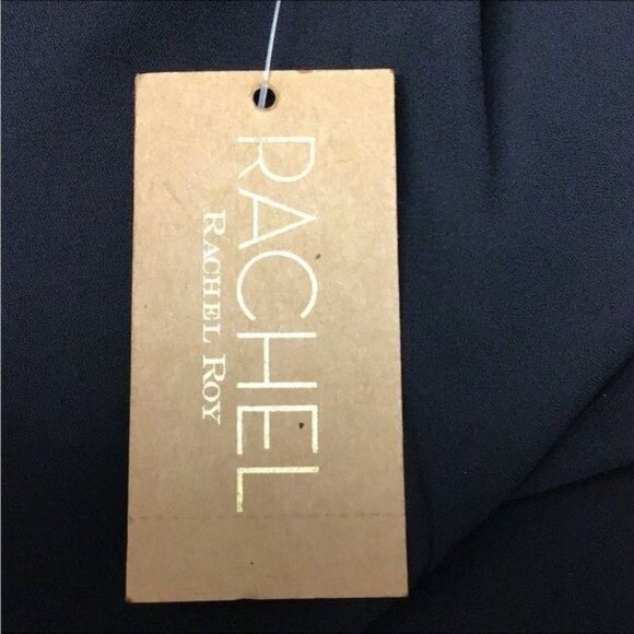 Rachel Roy Women’s Sleeveless Crewneck Button Down Draped Back Blouse, size M - Picture 10 of 11